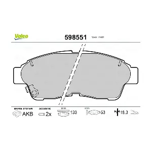 VALEO 598551