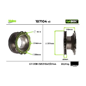 VALEO 187104