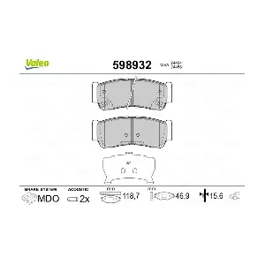 VALEO 598932