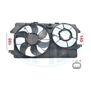 ERA 352124 Вентилятор, система охолодження двигуна
