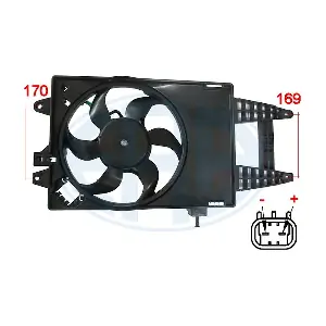 ERA 352004 Вентилятор, система охолодження двигуна