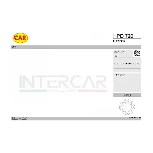 HPD 720 CAR