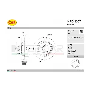 CAR HPD1367