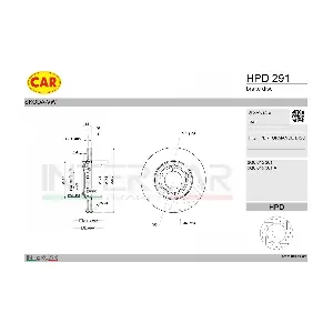 CAR HPD 291