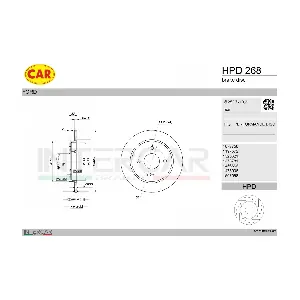 CAR HPD268