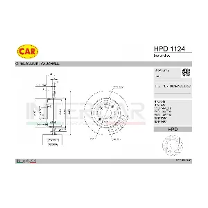 CAR HPD1124