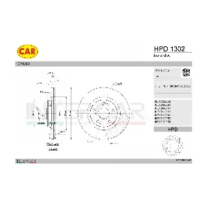 CAR HPD1302