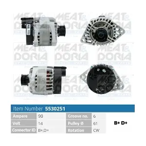 5530251 MEAT & DORIA