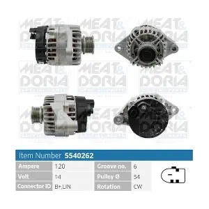 5540262 MEAT & DORIA