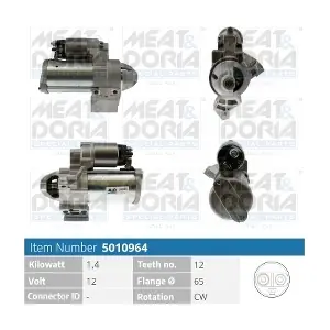 MEAT & DORIA 5010964 Стартер