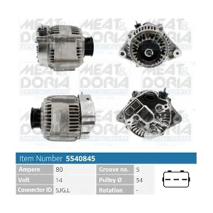 5540845 MEAT & DORIA