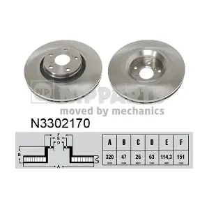 NIPPARTS N3302170