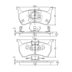 NIPPARTS J3603001