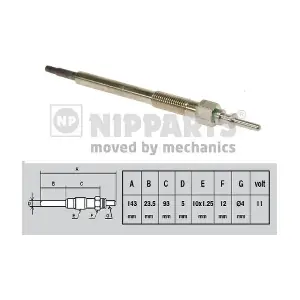 NIPPARTS J5714001