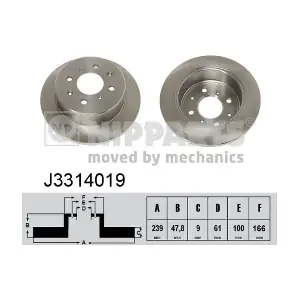 NIPPARTS J3314019