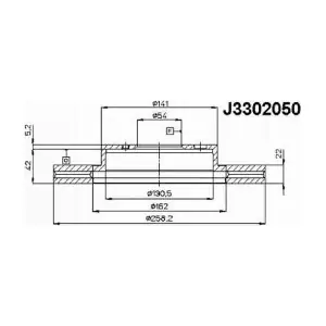 NIPPARTS J3302050