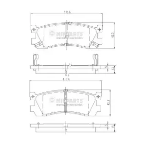 NIPPARTS J3613005