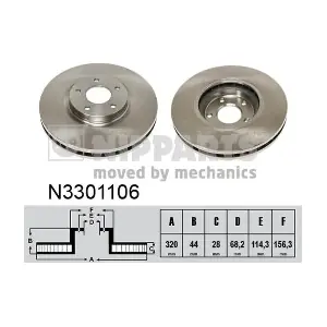 NIPPARTS N3301106