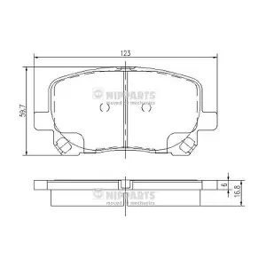 NIPPARTS J3602096