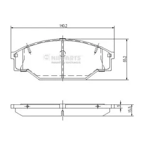 NIPPARTS J3602047
