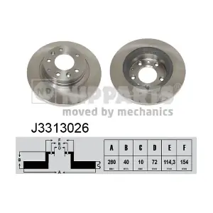 NIPPARTS J3313026