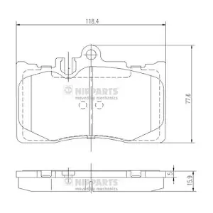 NIPPARTS J3602111