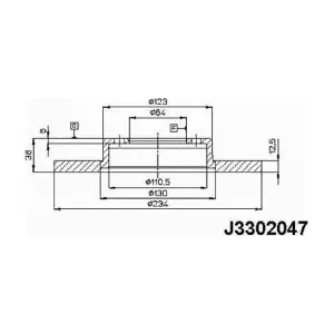 NIPPARTS J3302047