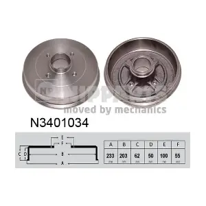 NIPPARTS N3401034