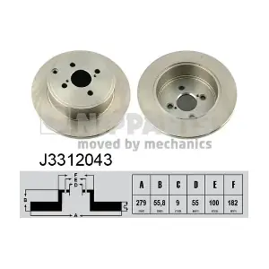 NIPPARTS J3312043