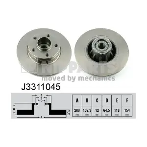 NIPPARTS J3311045