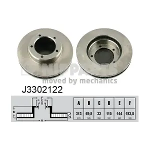NIPPARTS J3302122