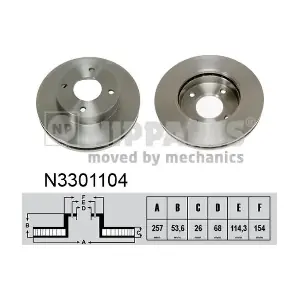 NIPPARTS N3301104