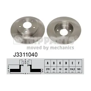 NIPPARTS J3311040
