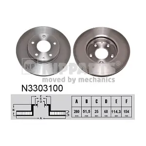 NIPPARTS N3303100