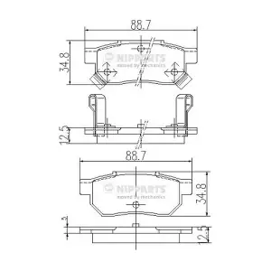 NIPPARTS J3614004