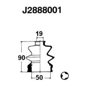 J2888001 NIPPARTS