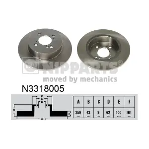NIPPARTS N3318005