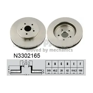 NIPPARTS N3302165