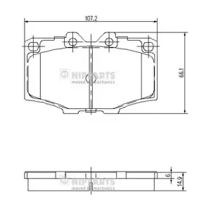 NIPPARTS J3602036