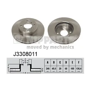 NIPPARTS J3308011