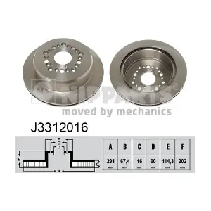 NIPPARTS J3312016