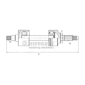 NIPPARTS N2802004