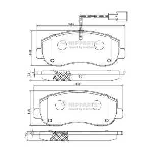 NIPPARTS N3601105