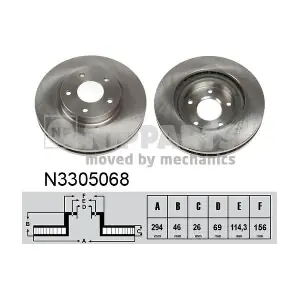 NIPPARTS N3305068