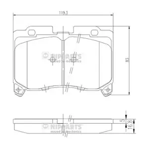 NIPPARTS J3602069