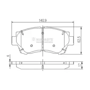 NIPPARTS J3602060
