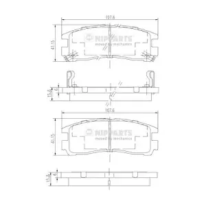NIPPARTS J3615003