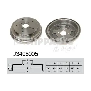 NIPPARTS J3408005