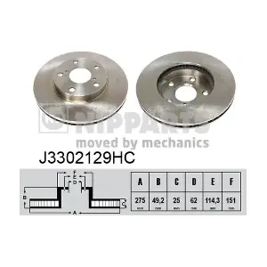 NIPPARTS J3302129HC