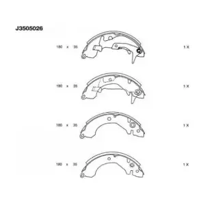 NIPPARTS J3505026